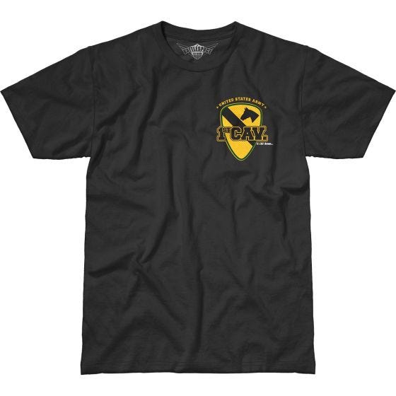 T-Shirt 7.62 Design Army 1st Cavalry First Team Battlespace Preto