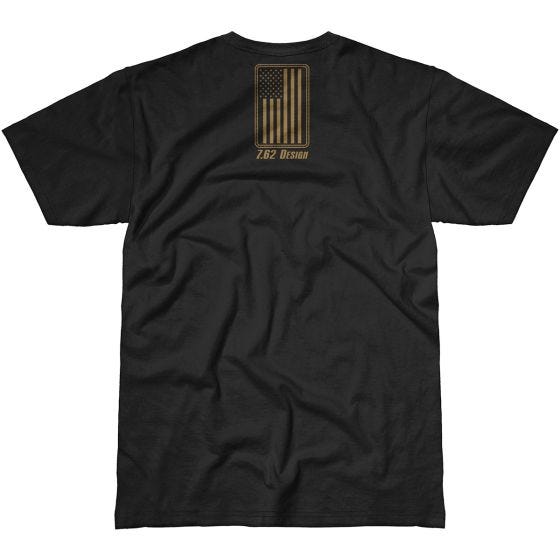 T-Shirt 7.62 Design Bullet For Her Preto