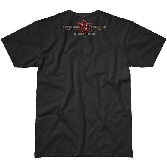 T-Shirt 7.62 Design Gun Control Preto
