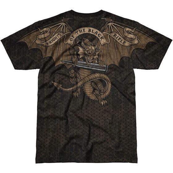 T-Shirt 7.62 Design Knights Of The Rifle Preto