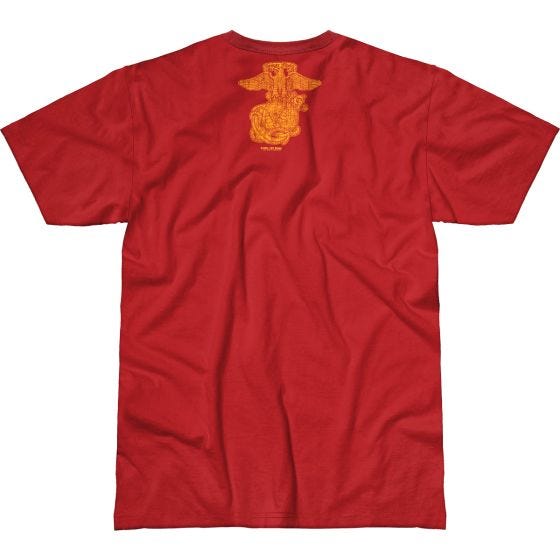 T-Shirt 7.62 Design USMC Retro Battlespace Scarlet