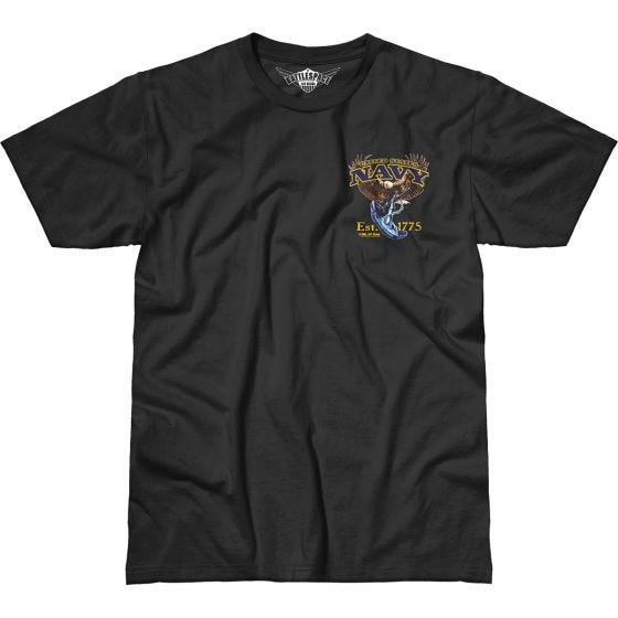 T-Shirt 7.62 Design USN Fighting Eagle Battlespace Preto