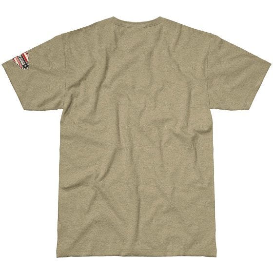 T-Shirt 7.62 Design Warfighters Execute Polict Khaki Heather