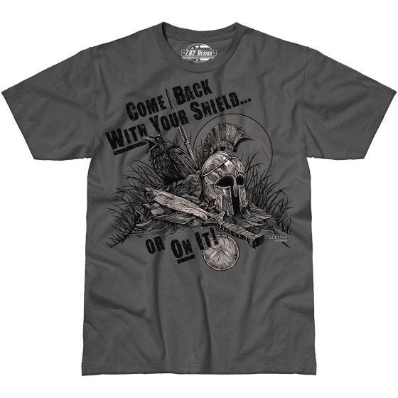 T-Shirt 7.62 Design With Your Shield Carvão