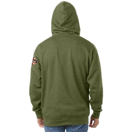 Camisola com Capuz 7.62 Design Warfighters Heather Green