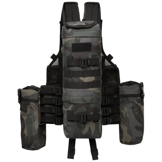Colete tático Brandit - Dark Camo