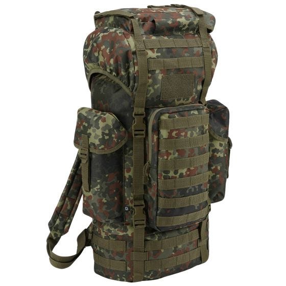 Mochila Brandit Combat MOLLE - Flecktarn