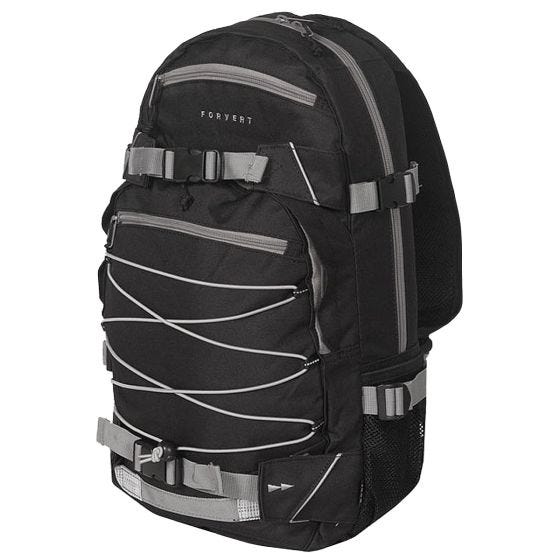 Mochila Forvert Ice Louis - Preto/Cinza
