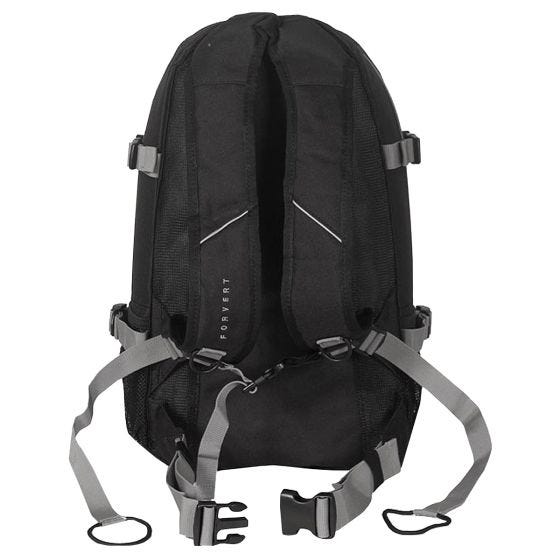 Mochila Forvert Ice Louis - Preto/Cinza