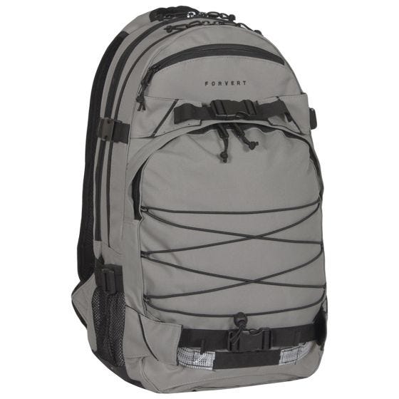 Mochila Forvert Laptop Louis - Cinza