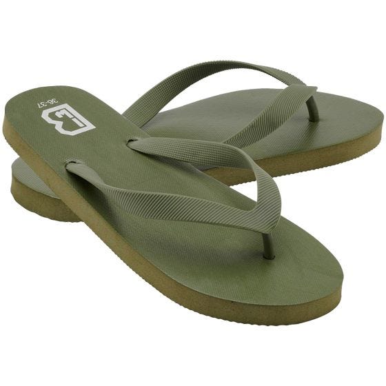 Brandit Beach Slipper Verde-Azeitona