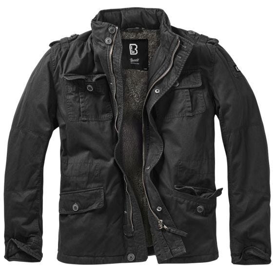 Casaco de Inverno Brandit Britannia - Preto