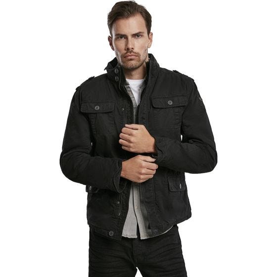 Casaco de Inverno Brandit Britannia - Preto