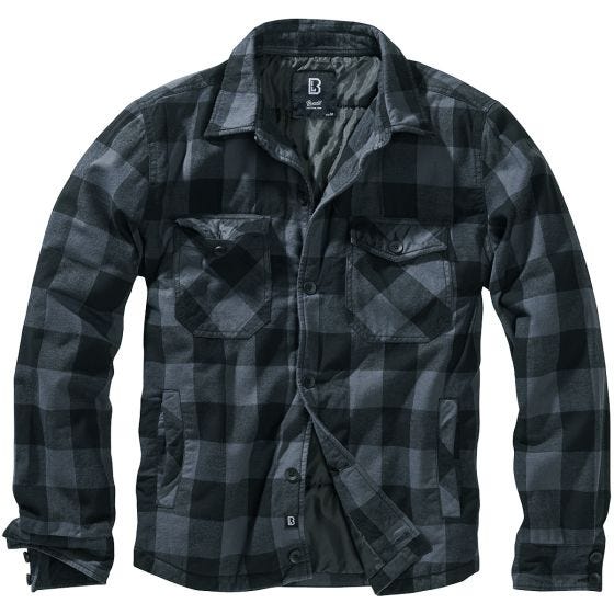 Casaco Brandit Lumber - Preto/Cinza