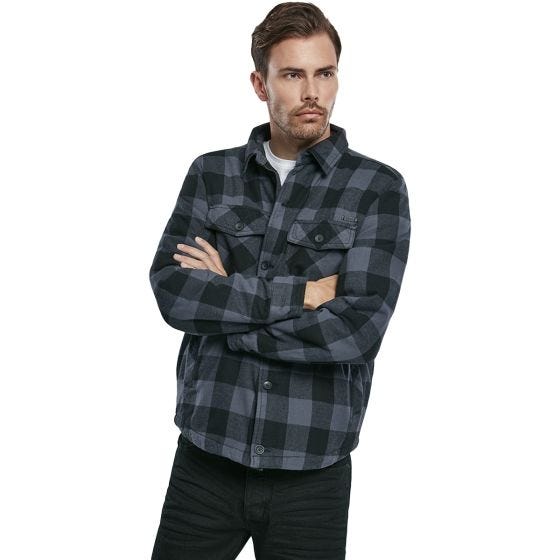 Casaco Brandit Lumber - Preto/Cinza