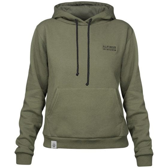 Camisola com capuz Alpinus City Eco Lynx - Verde-Azeitona
