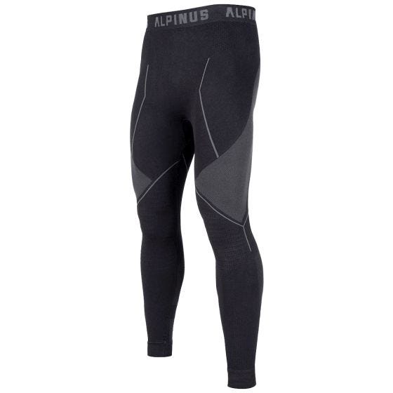 Camada interior para parte inferior Alpinus Tactical - Preto-Cinza