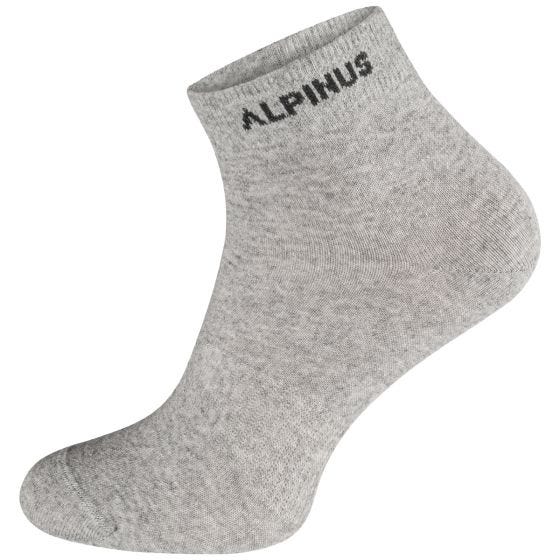 Meias Alpinus Puyo 3-Pack - Preto/Cinza/Branco