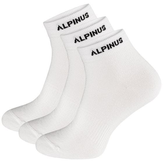 Meias Alpinus Puyo 3-Pack - Branco