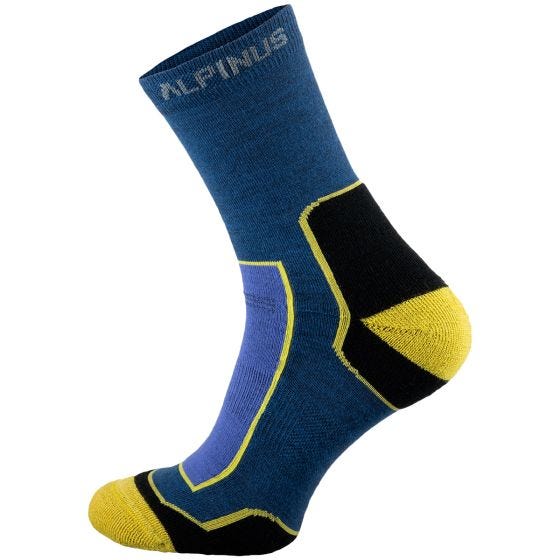 Meias Alpinus Sveg - Azul/Amarelo