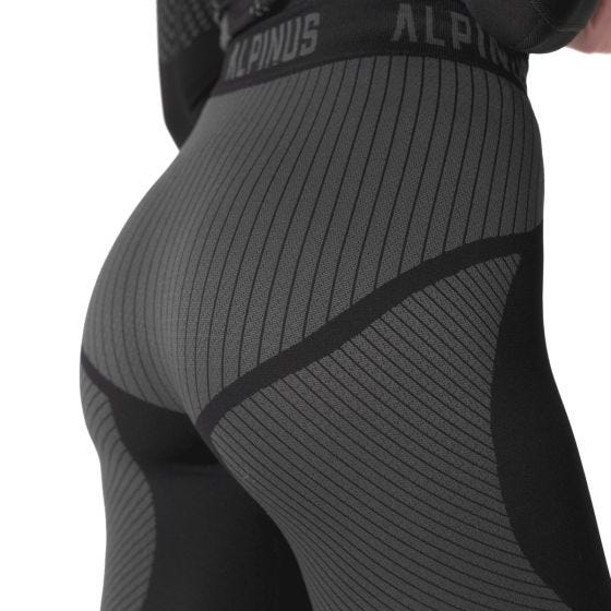 Camada interior para parte inferior Alpinus Active - Preto-Cinza