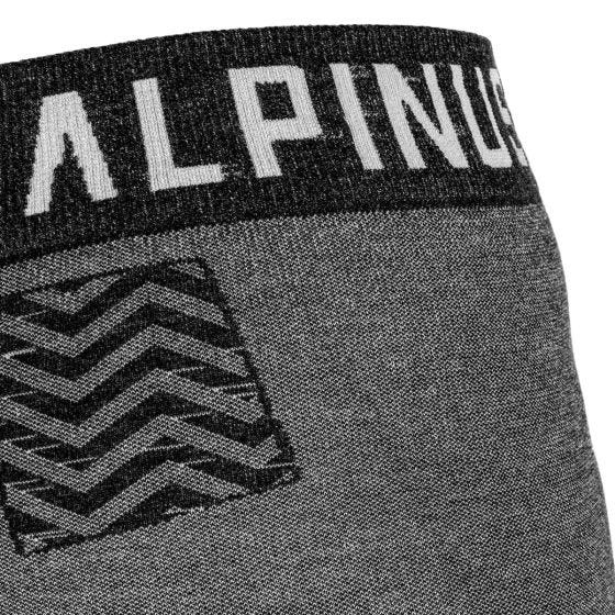 Camada interior para parte inferior Alpinus Pro Miyabi Edition - Melange Grey