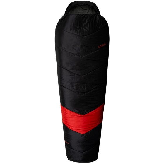 Saco-cama Alpinus Classic 1250 (Left) - Preto/Vermelho