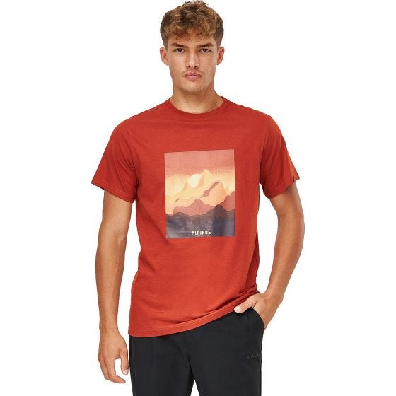 T-Shirt Alpinus Active Drefekal - Laranja