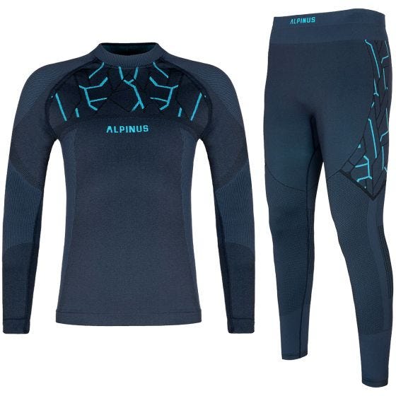Conjunto de roupa interior Alpinus Outdoor Homem Gausdal - Graphite Blue