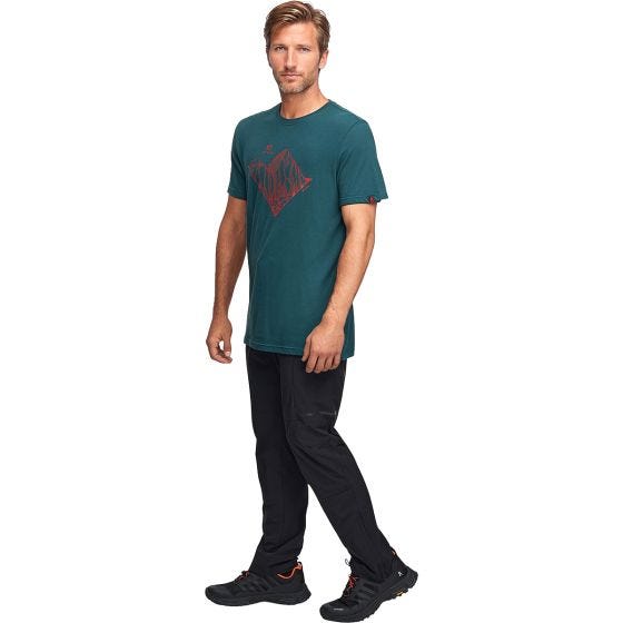 T-Shirt Alpinus Tactical Skilbrum - Verde