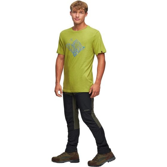 T-Shirt Alpinus Tactical Skilbrum - Verde-Azeitona
