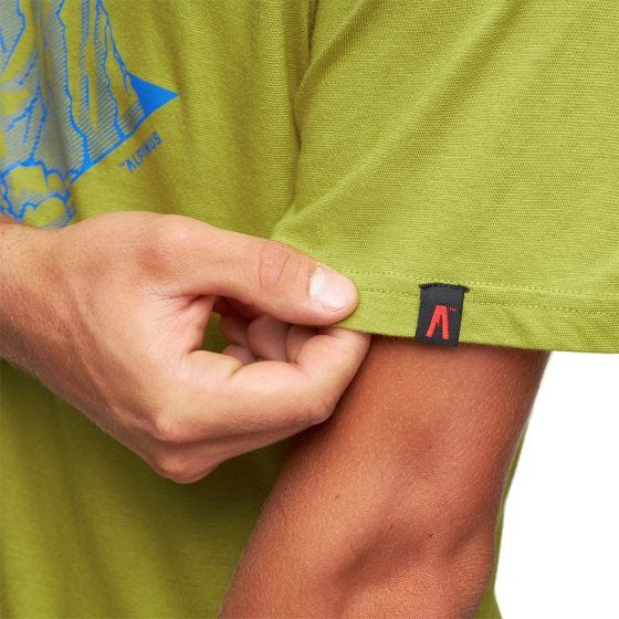 T-Shirt Alpinus Tactical Skilbrum - Verde-Azeitona