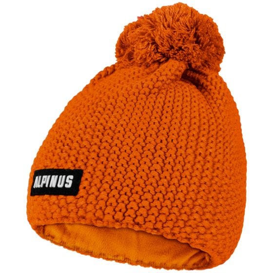 Chapéu de inverno Alpinus Tactical Mutenia - Laranja
