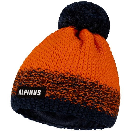 Chapéu de inverno Alpinus Tactical Mutenia - Orange-Navy