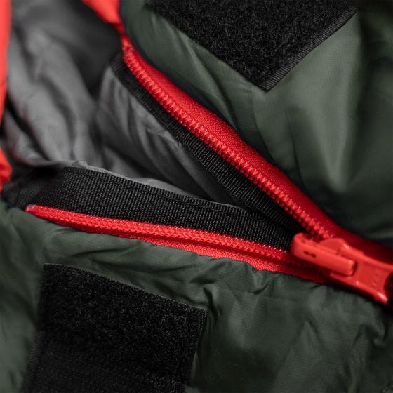 Saco-cama Alpinus PrimaLight 1000 (Right) - Verde