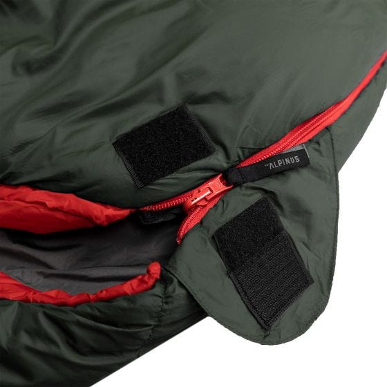 Saco-cama Alpinus PrimaLight 1000 (Right) - Verde