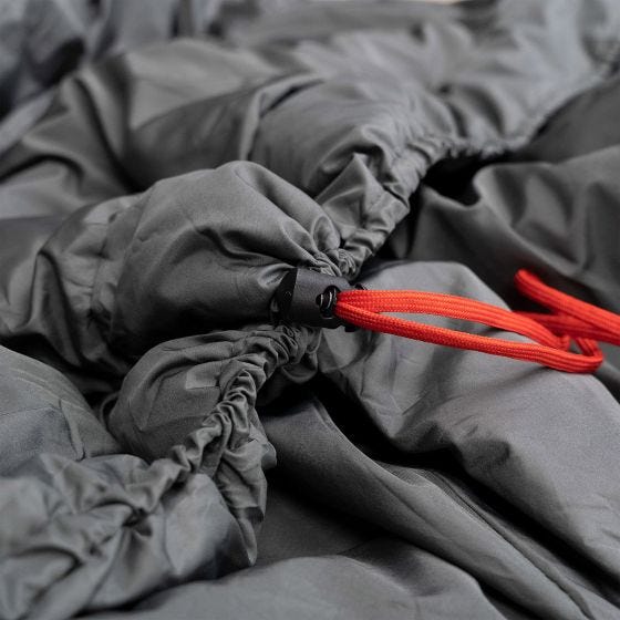 Saco-cama Alpinus PrimaLight 1000 (Right) - Verde