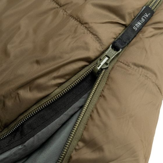 Saco-cama Alpinus Survival 1300 (Left) - Verde