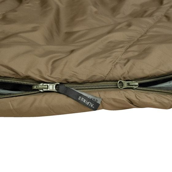Saco-cama Alpinus Survival 1300 (Left) - Verde