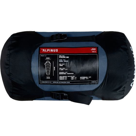 Saco-cama Alpinus Ultralight 1000 (Left) - Azul