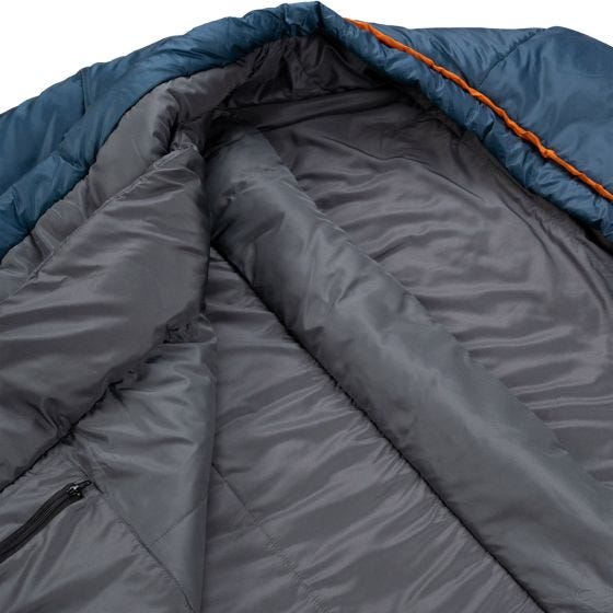 Saco-cama Alpinus Ultralight 1000 (Left) - Azul