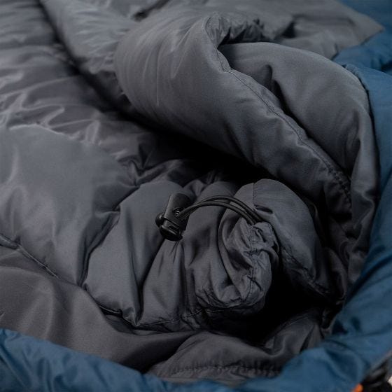 Saco-cama Alpinus Ultralight 1000 (Right) - Azul