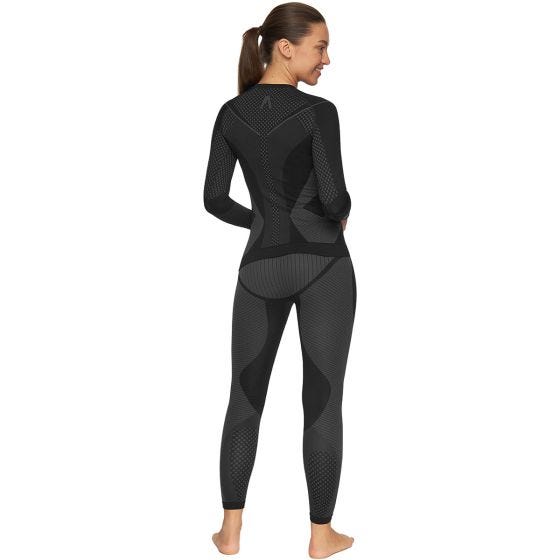 Conjunto de roupa interior Alpinus Outdoor Mulher - Preto/Cinza