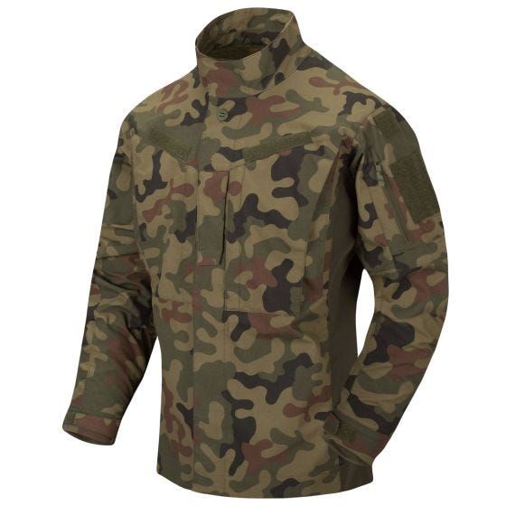 Camisa Helikon MBDU NyCo R/S - PL Woodland