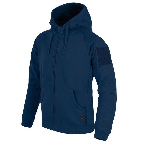 Camisola com capuz com fecho integral Helikon Urban Tactical Lite - Azul