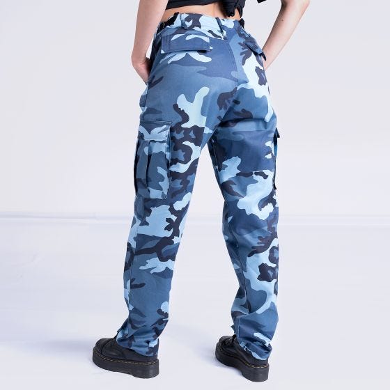 Calças Mil-Tec Ranger Mulher - Skyblue