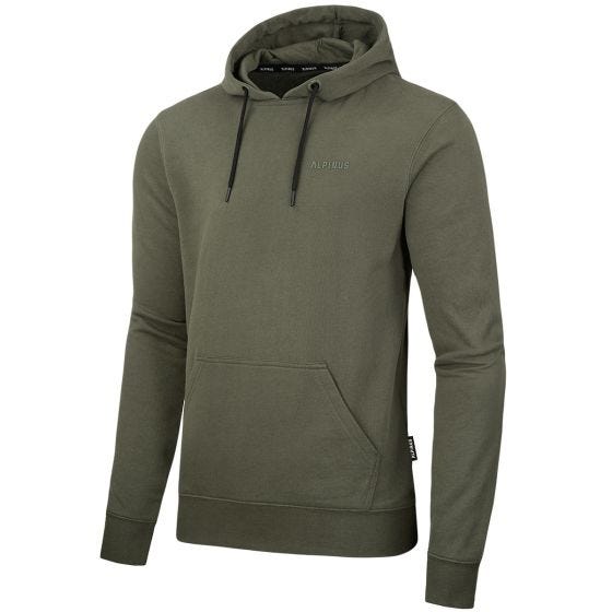 Camisola com capuz Alpinus City Lugano - Verde-Azeitona