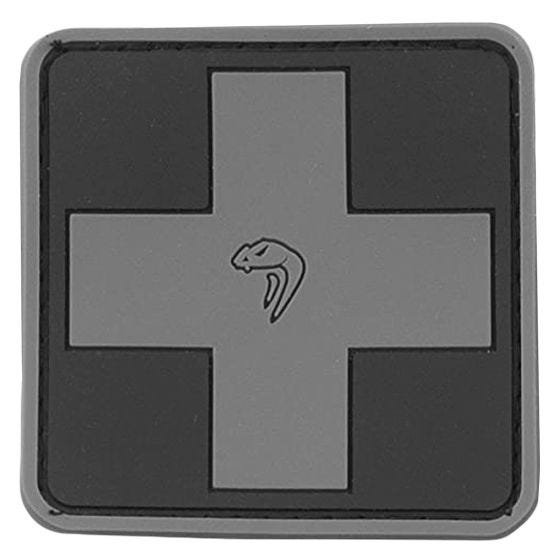 Emblema Médico Borracha Viper - Preto