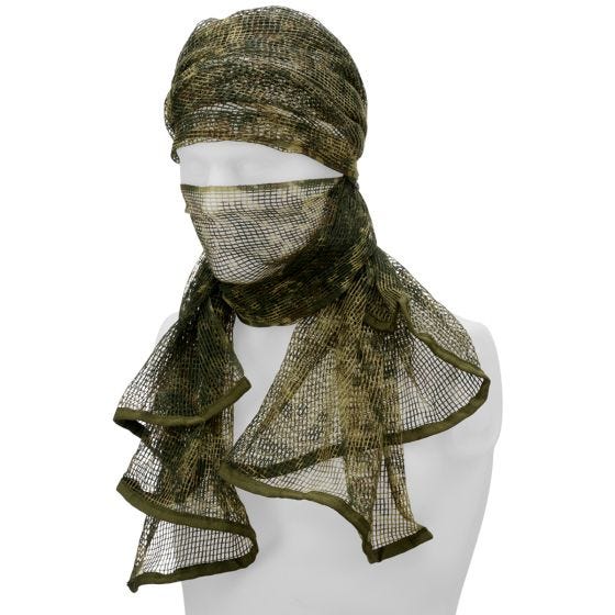 Lenço em rede Brandit Commando - Flecktarn