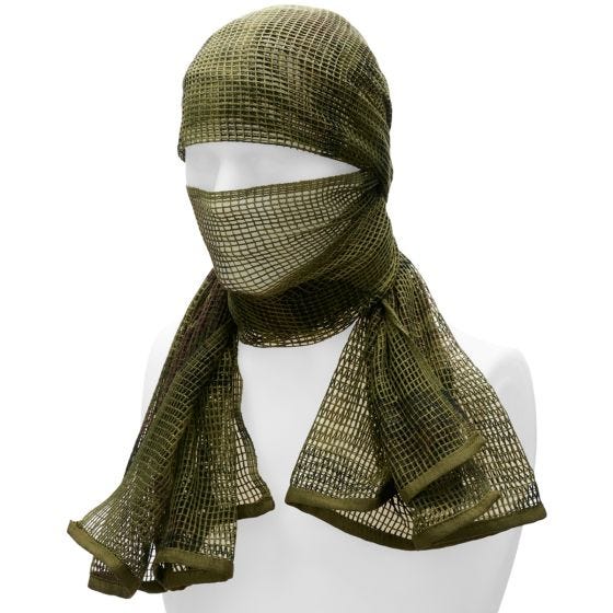 Lenço em rede Brandit Commando - Woodland